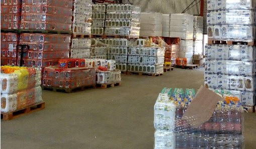 Bodega de almacenamiento de mercancías